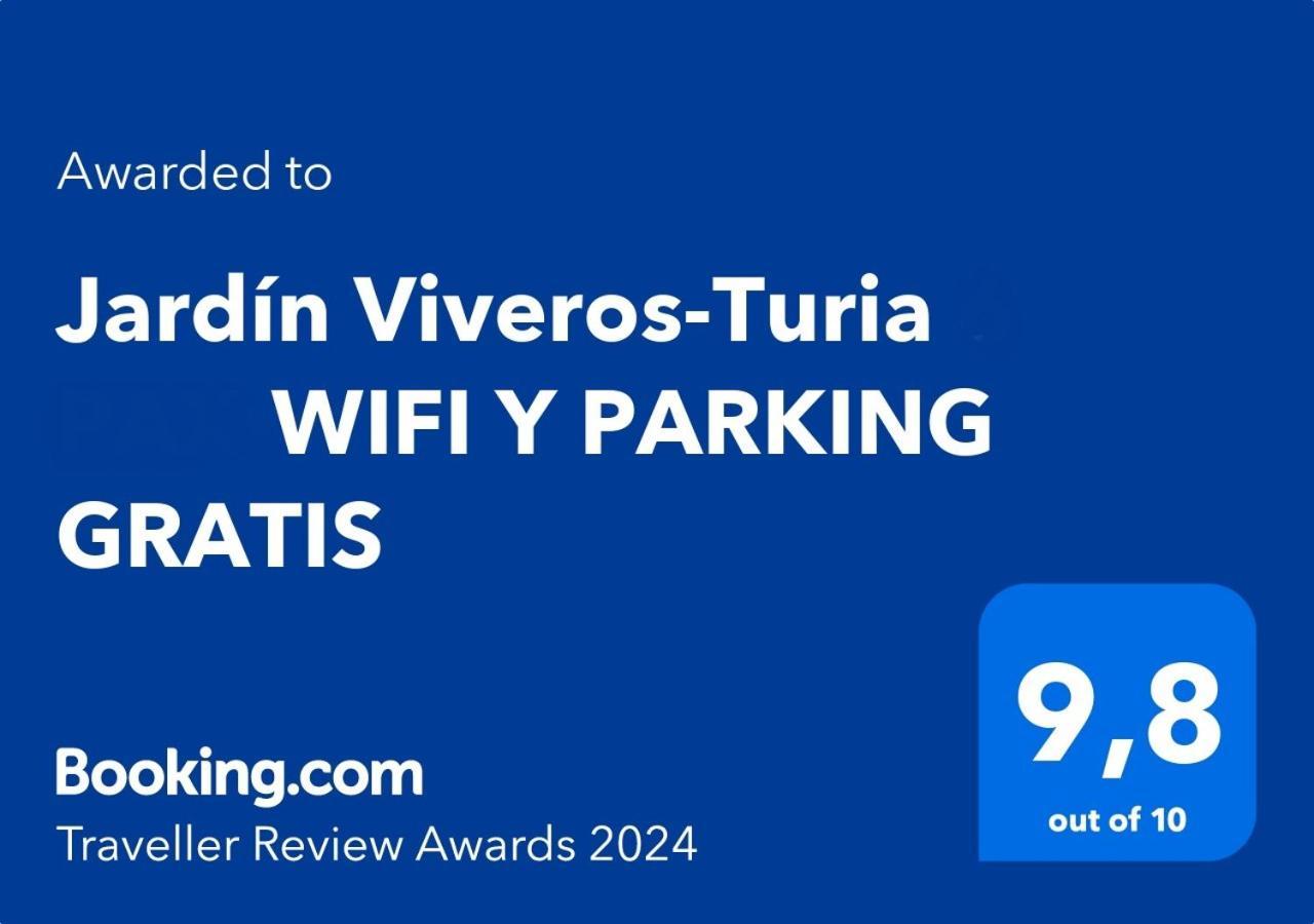 Апартаменты Jardin Viveros-Turia Валенсия Экстерьер фото